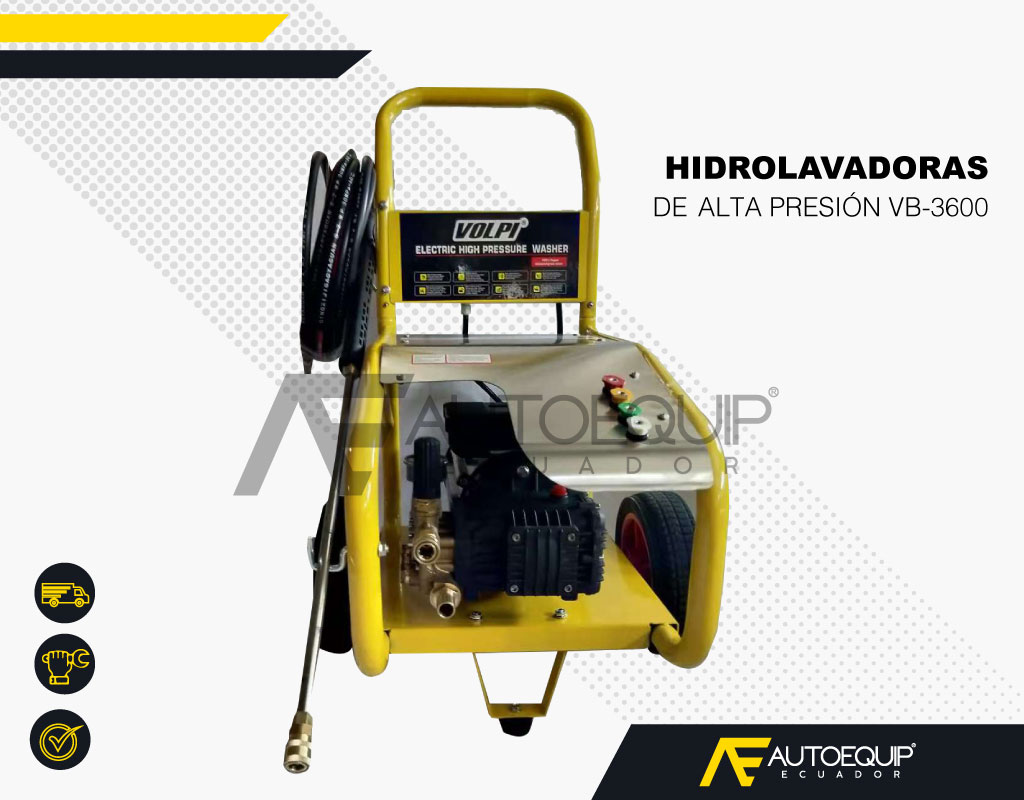Autoequip HIDROLAVADORAS DE ALTA PRESIÓN VB-3600