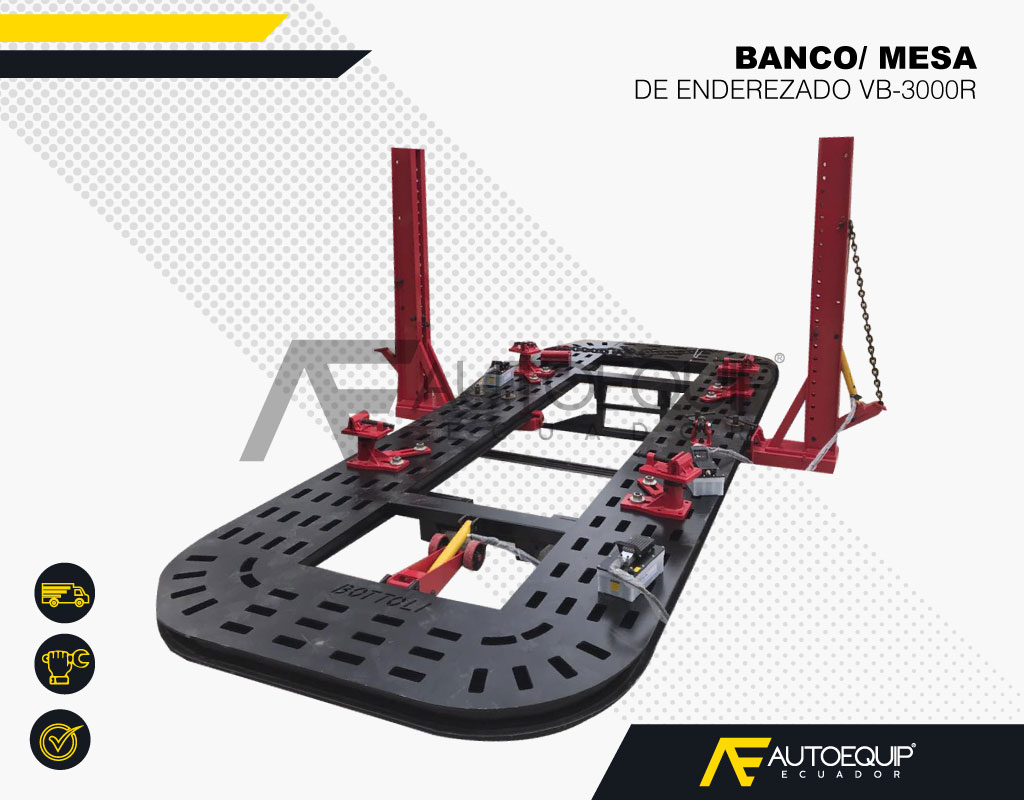 Autoequip BANCO/ MESA DE ENDEREZADO VB-3000R